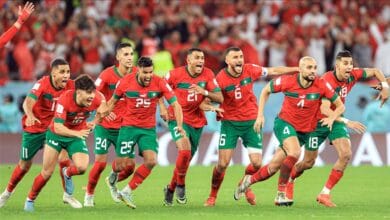 "منتخب الأسود يتقدم في ترتيب الفيفا"