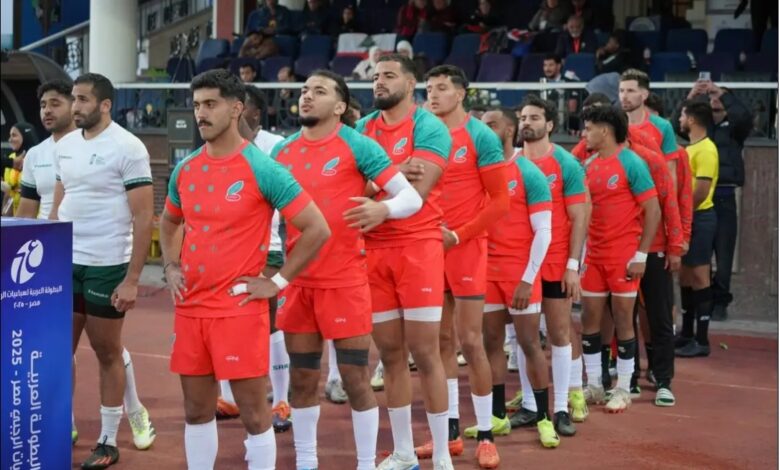 المغرب يتأهل لنصف نهائي البطولة العربية للريكبي السباعي بمصر